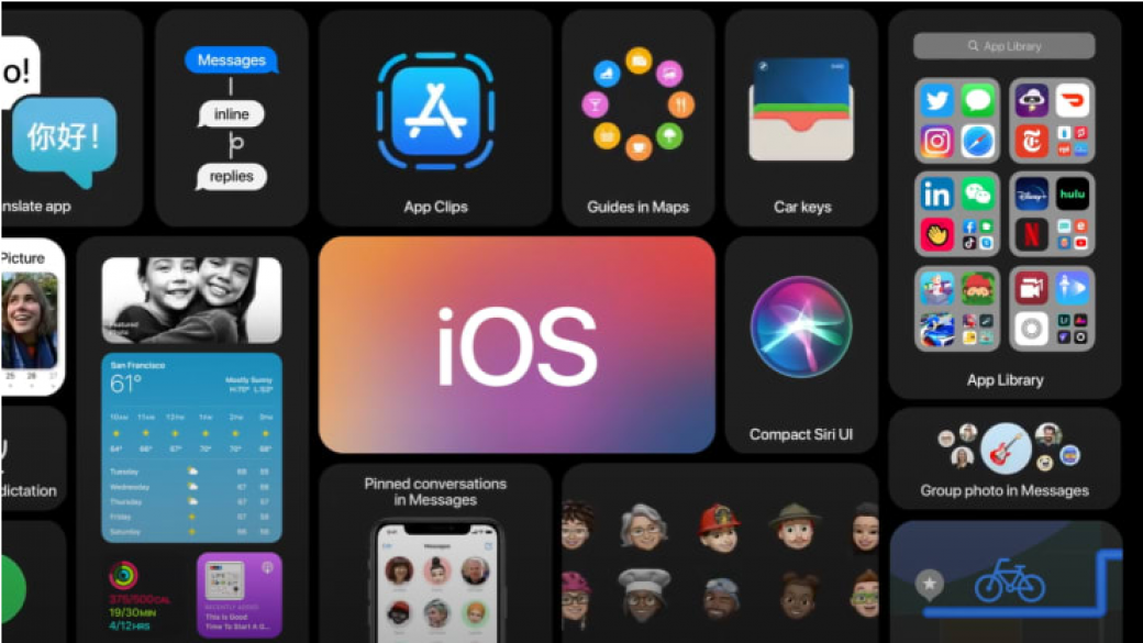 10-те големи анонса на Apple за iOS 14