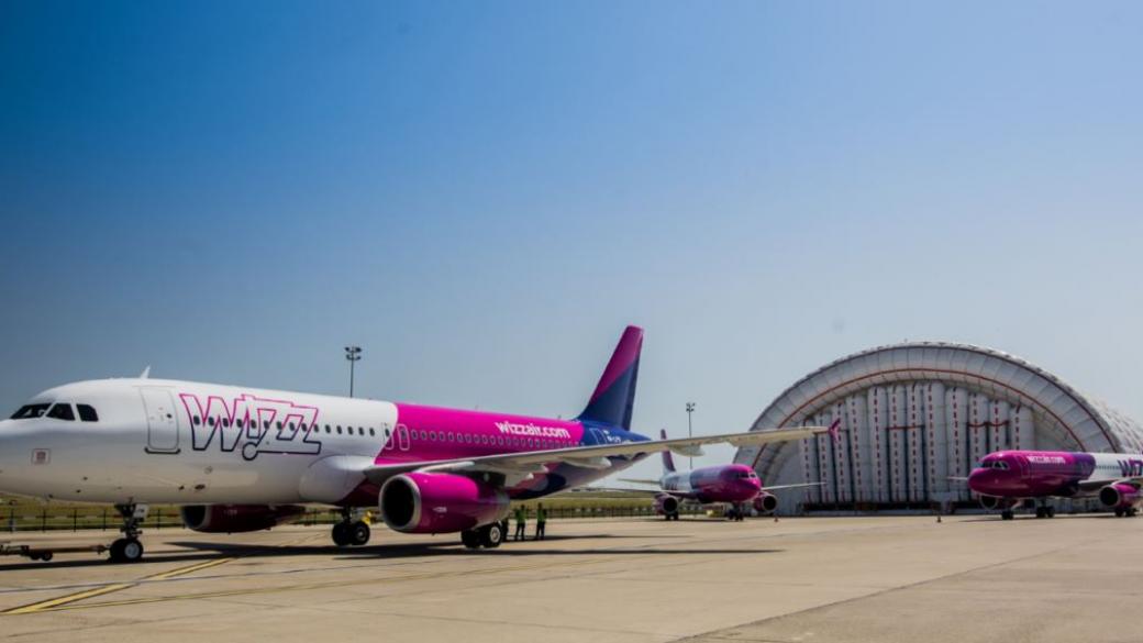 Wizz Air пуска 8 нови маршрута от Варна