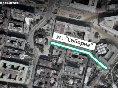 Нова (почти) пешеходна улица в София