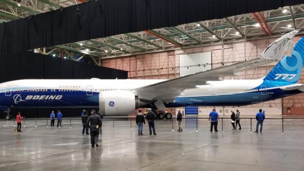 Коронакризата забави пускането на новия Boeing 777X