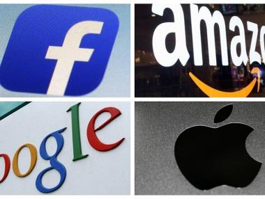 Примката около врата на Google, Apple, Facebook и Amazon се затяга