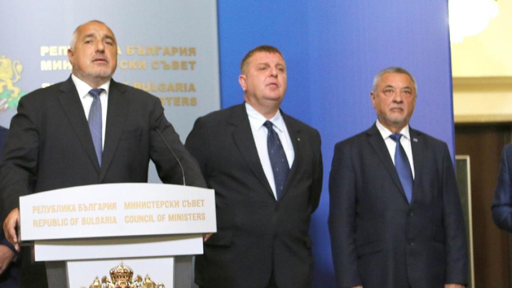 Коалиционният съвет реши: Борисов остава премиер до края на мандата