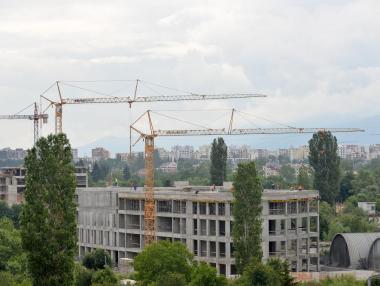 Строителството в България почти не усети кризата