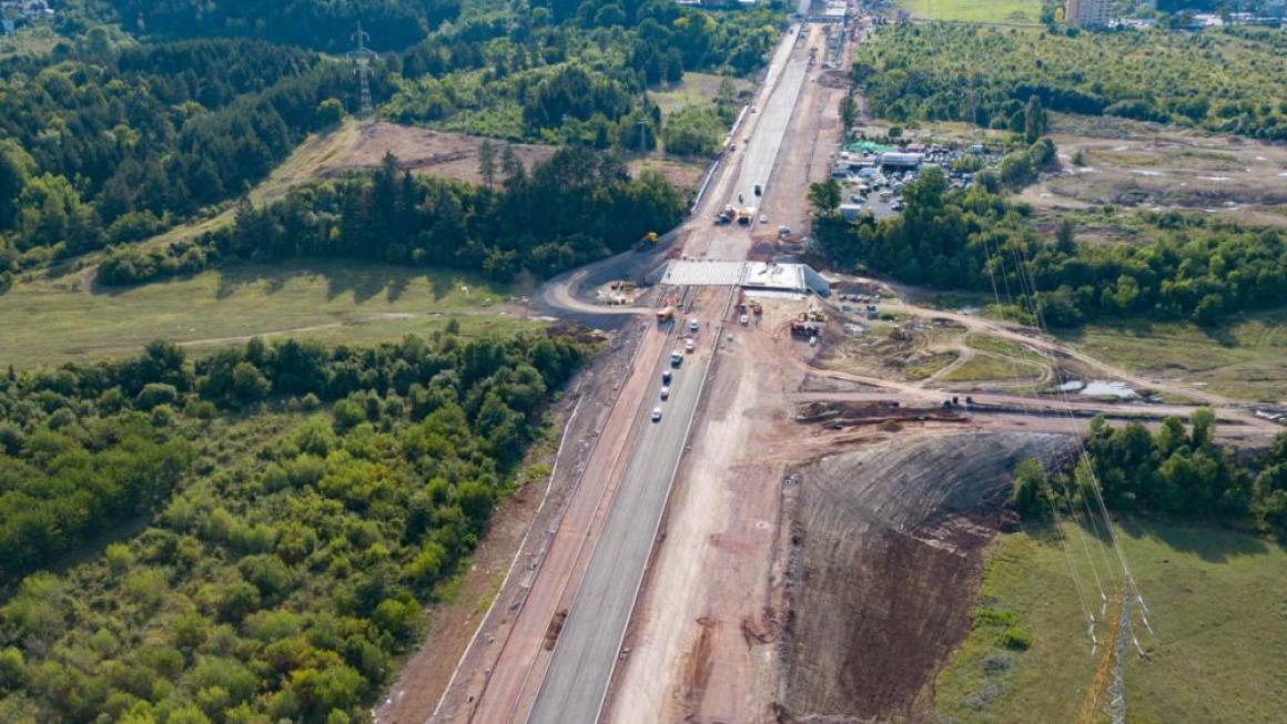 Галерия :: Снимка 2 :: АПИ уверява, че Околовръстното на София ще е готово в срок (снимки)}