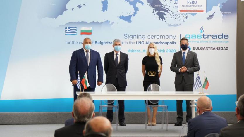 България най-накрая се включи в LNG терминала в Александруполис