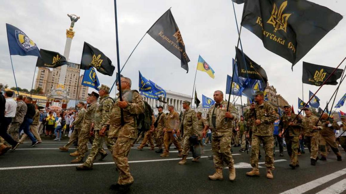 Галерия :: Снимка 1 :: (Не)обичайното честване на украинската независимост в снимки}