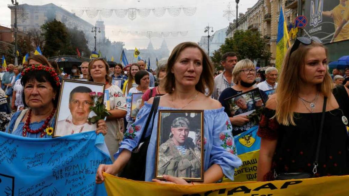 Галерия :: Снимка 0 :: (Не)обичайното честване на украинската независимост в снимки}