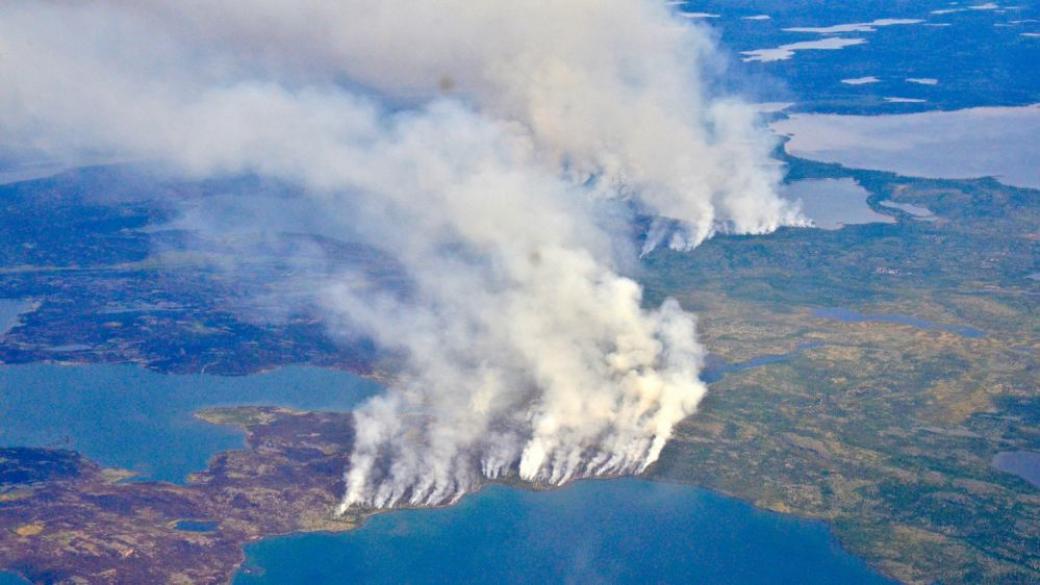 Невиждани пожари и рекордни CO2 емисии в Арктика