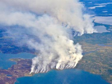 Невиждани пожари и рекордни CO2 емисии в Арктика