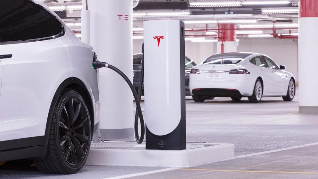 Tesla показа в Берлин станции за бързо 5-минутно зареждане