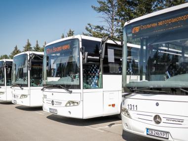 Нови автобуси за 1.2 млн. лв. тръгват по линиите за Витоша
