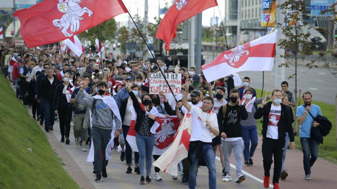 Галерия :: Снимка 5 :: Масовите  протести в Беларус продължават}
