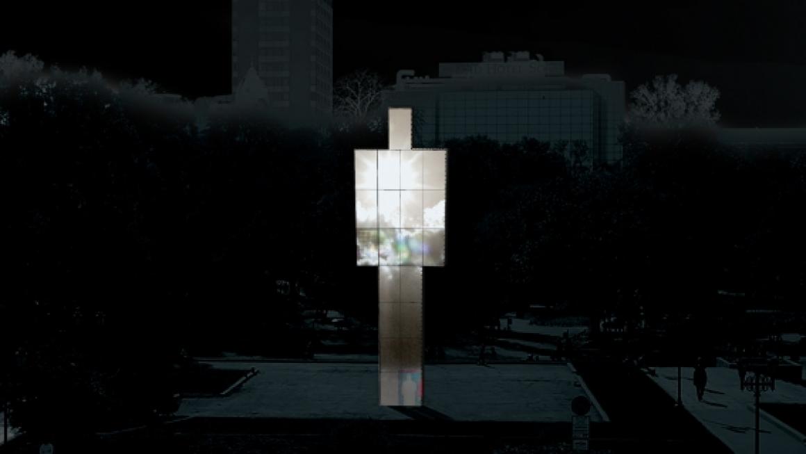 Галерия :: Снимка 1 :: Интерактивна фигура се изгражда на мястото на мавзолея (снимки)}