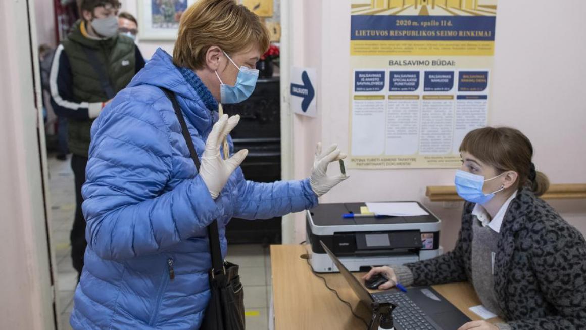 Галерия :: Снимка 4 :: Литва провежда парламентарни избори}