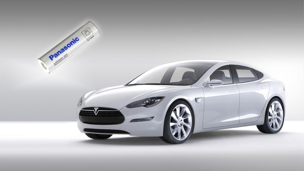 Panasonic разработва нова батерийна клетка за Tesla