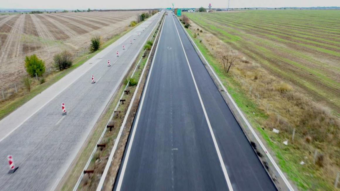 Галерия :: Снимка 0 :: Завърши ремонтът на първите 12 км от проблемния участък на „Тракия“}