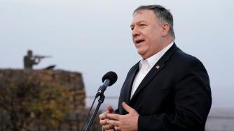 Помпео посети окупирания Западен Бряг неочаквано