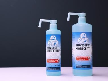 Huvesept е сред най-ефикасните дезинфектанти срещу Covid-19