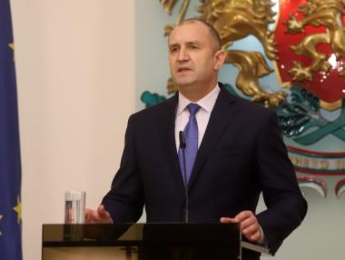 Радев обяви датата на парламентарните избори