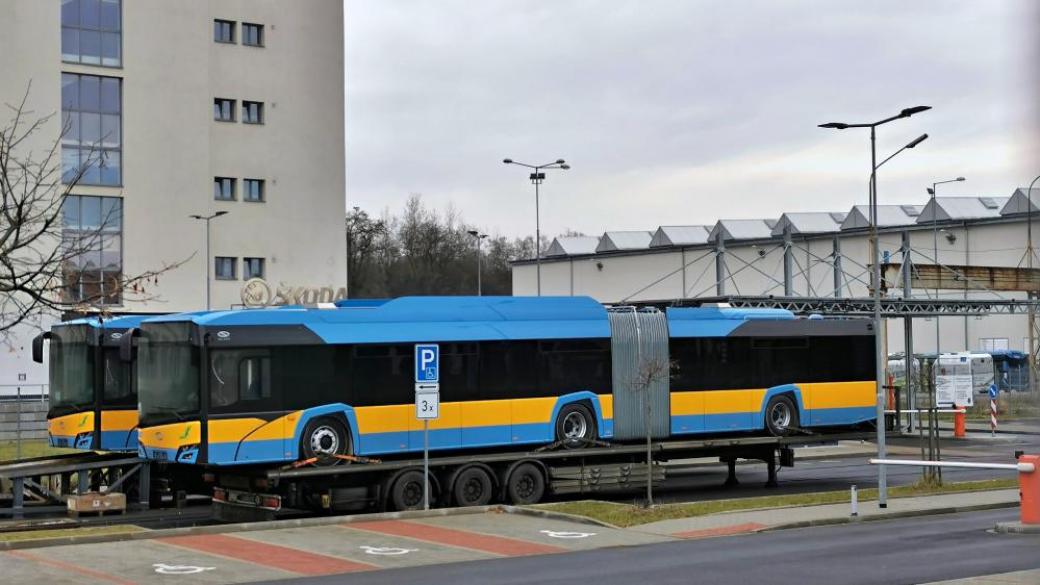 Новите софийски тролейбуси вече са в производство