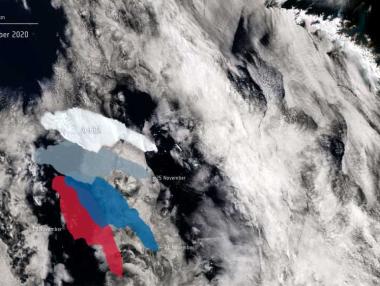 Учени подготвят спешна мисия до най-големия айсберг в света