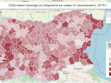 Колко данъци и такси събира всяка община в България