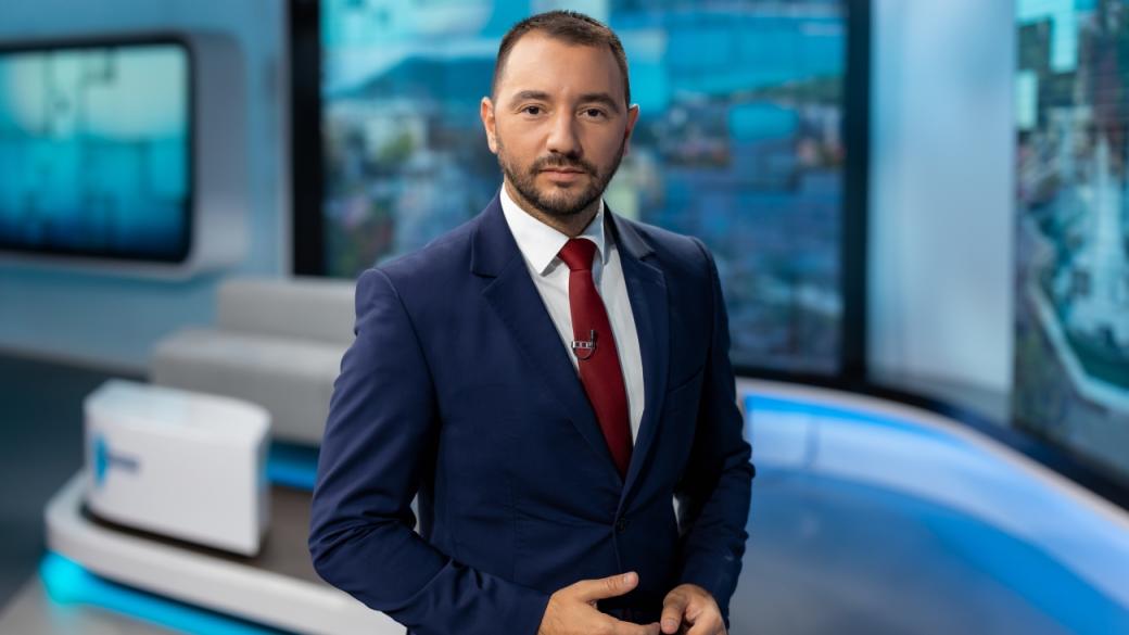 Антон Хекимян сменя Венелин Петков начело на новините в bTV