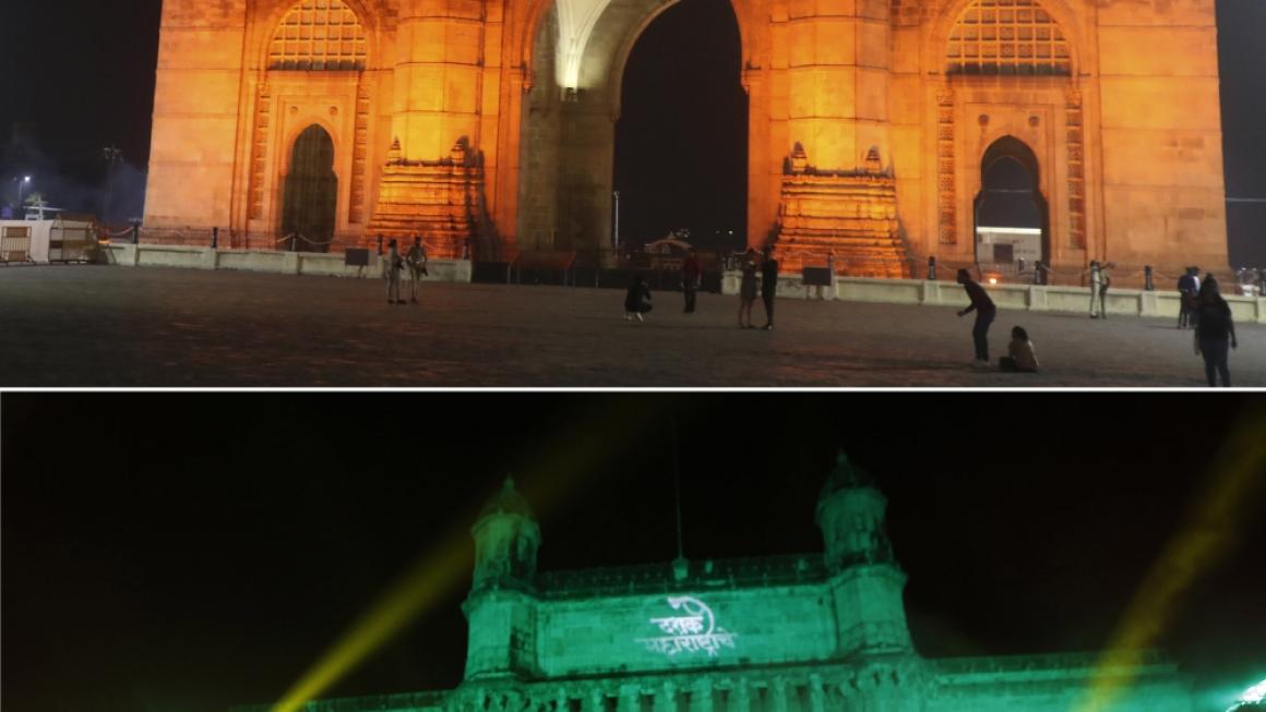 Галерия :: Снимка 2 :: 2020 vs. 2021: Различното посрещане на Нова година в снимки}