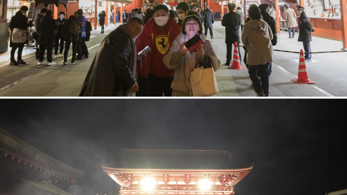 Галерия :: Снимка 7 :: 2020 vs. 2021: Различното посрещане на Нова година в снимки}