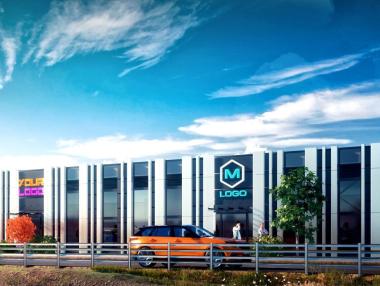 Строят модерни шоурумове в пловдивския Индустриален парк Марково