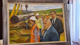 Снимка на деня: Борисов, Вучич и „Балкански поток“