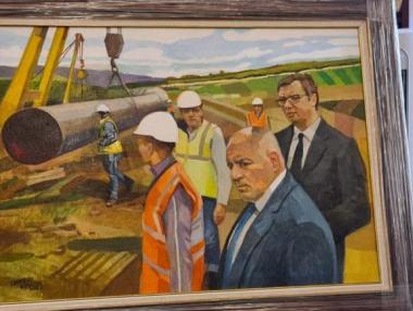 Снимка на деня: Борисов, Вучич и „Балкански поток“