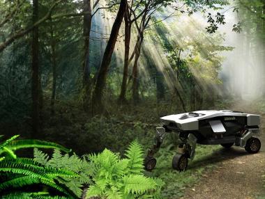 Hyundai работи по кола, трансформираща се в робот