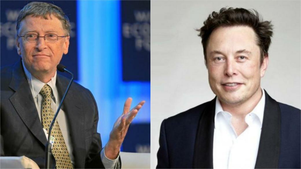Бил Гейтс не е марсиански човек като Илон Мъск
