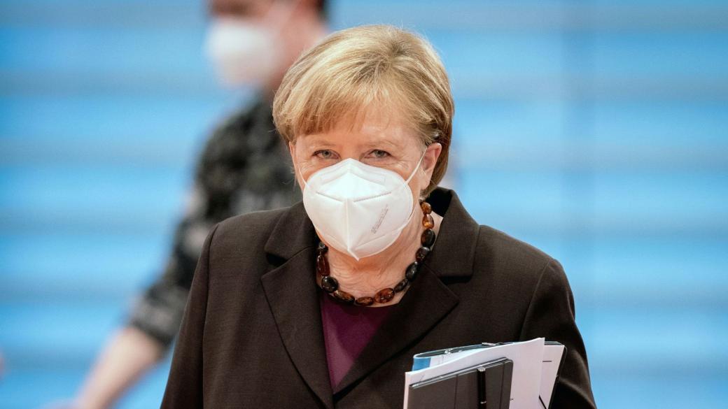 Меркел: Германия е в разгара на трета COVID-19 вълна