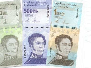 Венецуела пуска банкнота с номинал 1 000 000