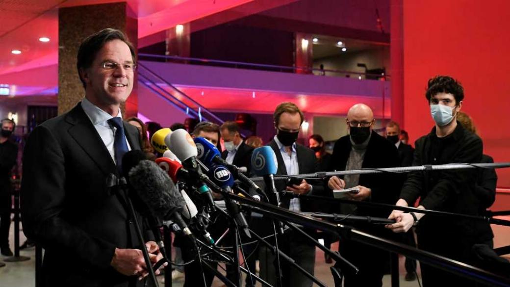 Марк Рюте докосва четвърти мандат в Нидерландия