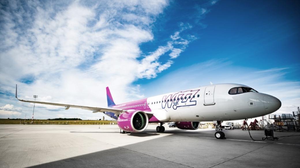 Wizz Air пуска три нови маршрута от София до Гърция