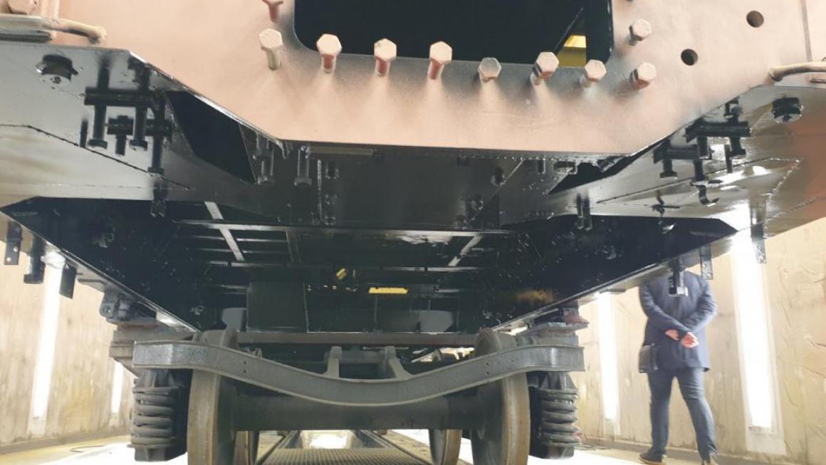 Галерия :: Снимка 2 :: БДЖ се похвали с още един ремонтиран локомотив (галерия)}