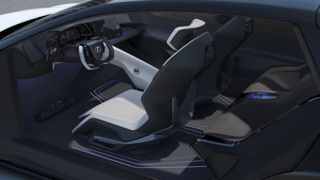 Lexus представи нов авангарден електрически автомобил (снимки)