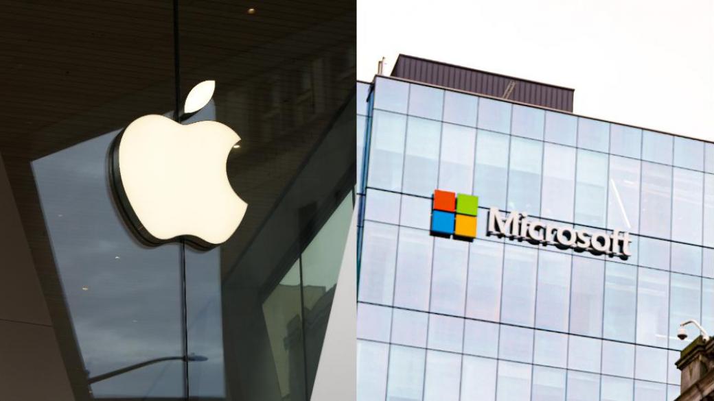 Акциите на Apple и Microsoft поевтиняха
