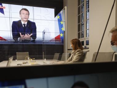 Макрон обяви трети национален локдаун във Франция