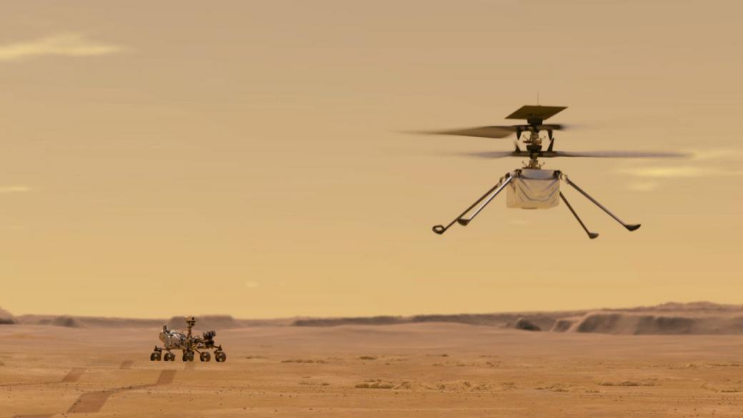 НАСА повтаря подвига на братята Райт... на Марс