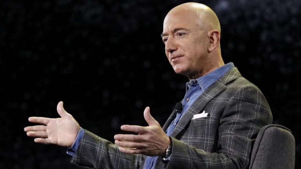 За 2 дни Безос продаде акции на Amazon за близо 2 млрд. долара