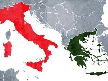 Италия и Гърция определиха морската си граница