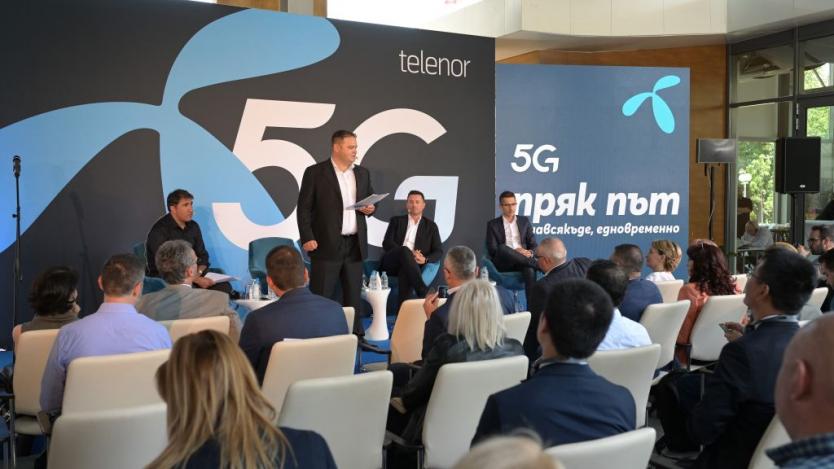 Теленор стартира 5G мрежата си от Бургас