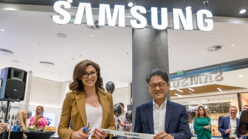Samsung отвори втория си официален магазин в София (галерия)
