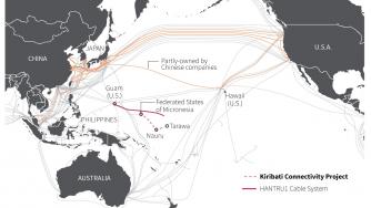 Страхът от Китай блокира прокарването на подводен кабел в Тихия океан