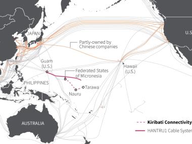 Страхът от Китай блокира прокарването на подводен кабел в Тихия океан