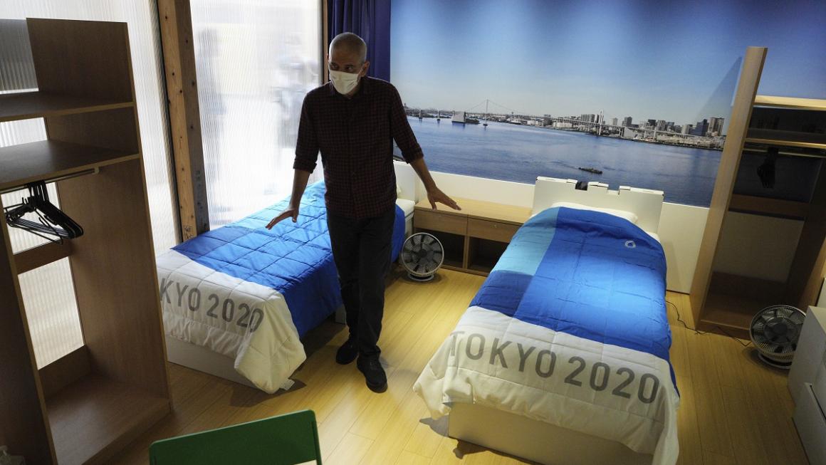 Галерия :: Снимка 5 :: Токио 2020: Първи кадри от Олимпийското селище}